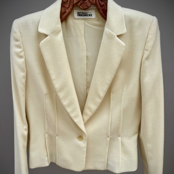 Bill Haire Jackets & Blazers - Cream Blazer